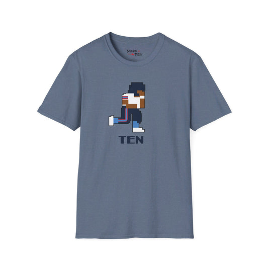 8-Bit Retro Tennessee Football Unisex Softstyle T-Shirt