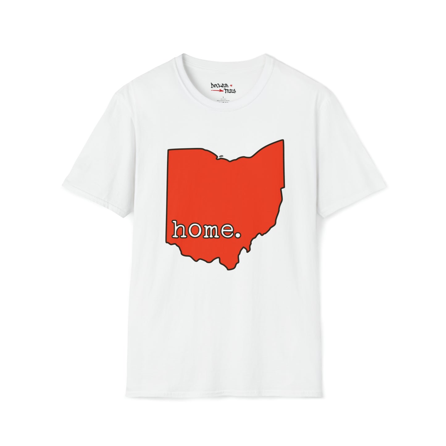 Ohio Home - Orange and Brown T-Shirt