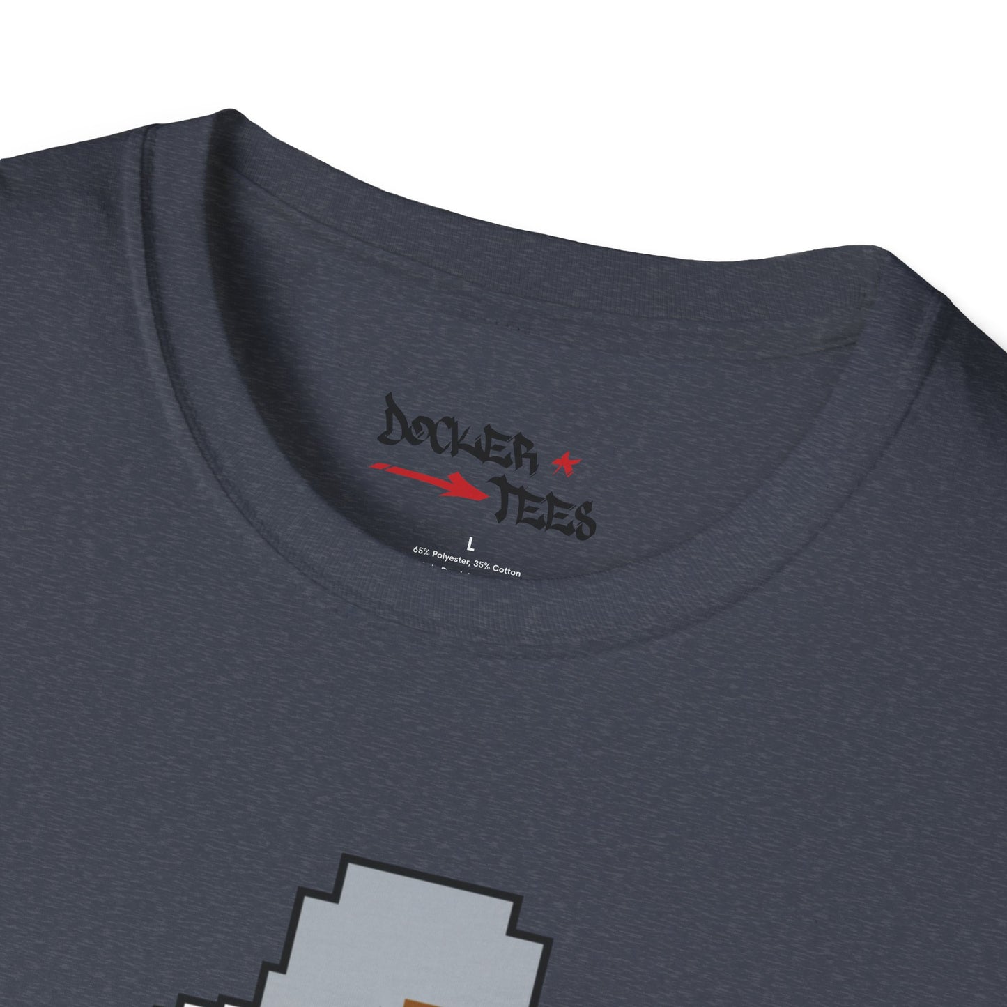 8-Bit Retro New England Patriots Unisex Softstyle T-Shirt