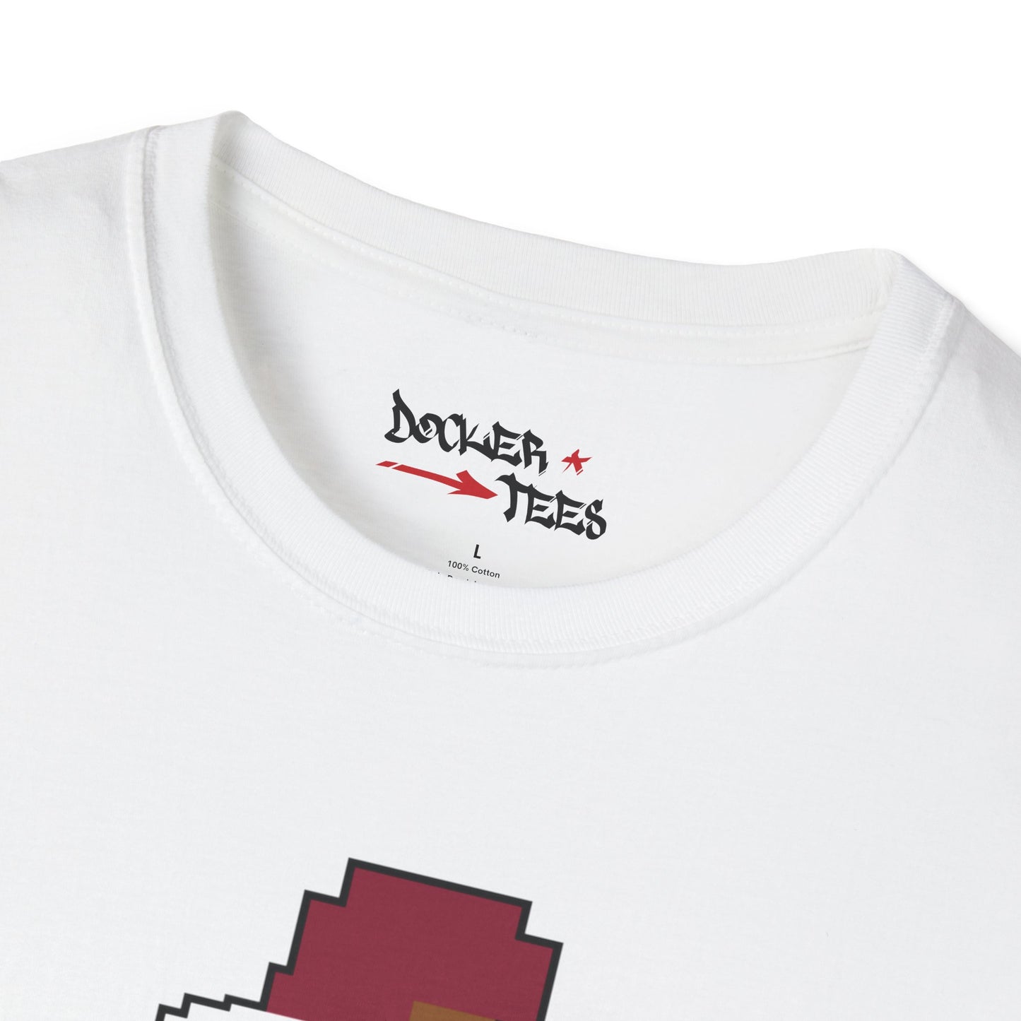 8-Bit Retro Arizona Cardinals Unisex Softstyle T-Shirt