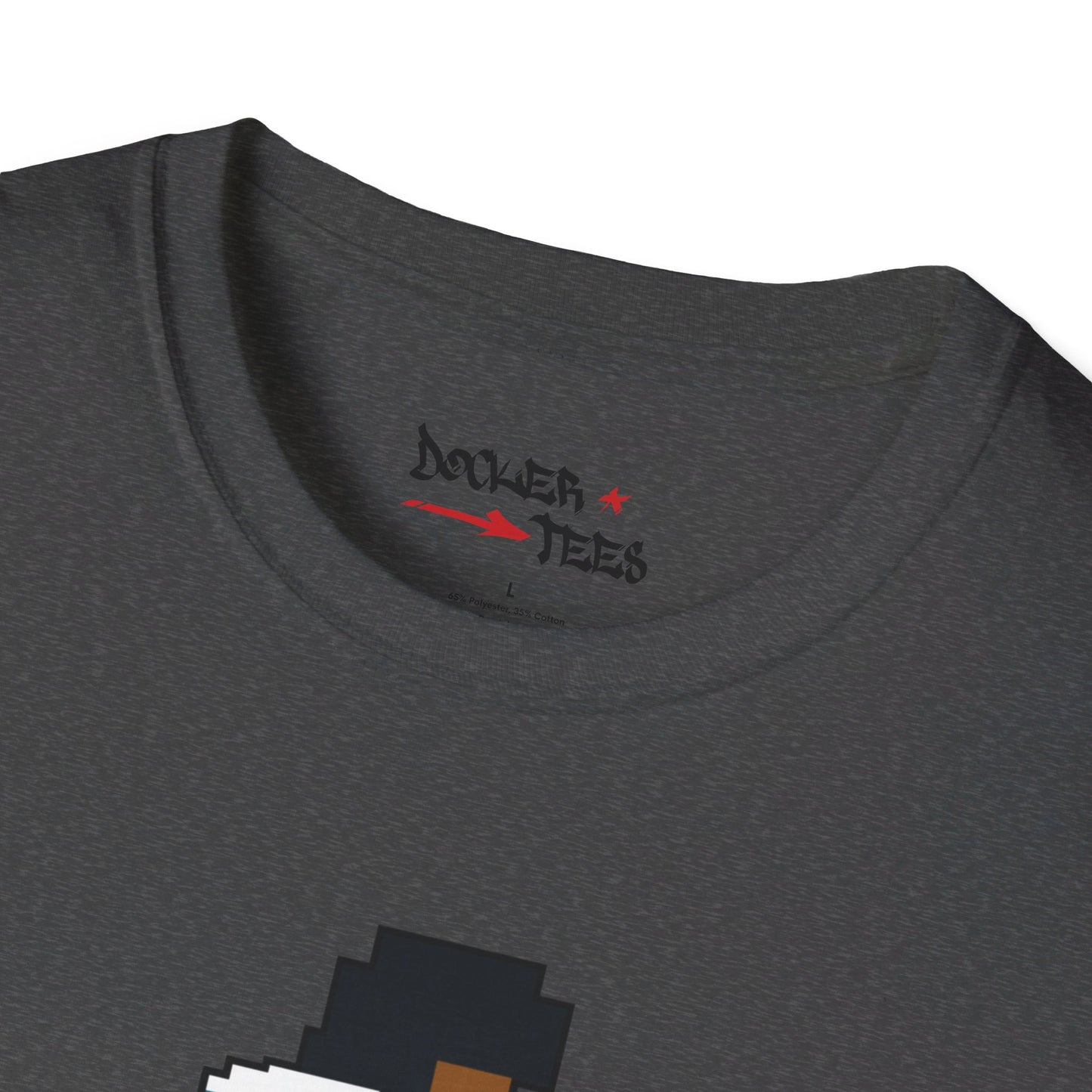 8-Bit Retro Jacksonville Football Unisex Softstyle T-Shirt