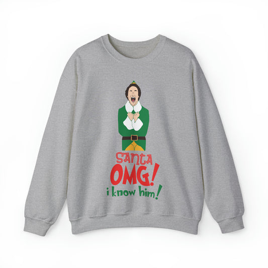 Elf - OMG Crewneck Sweatshirt