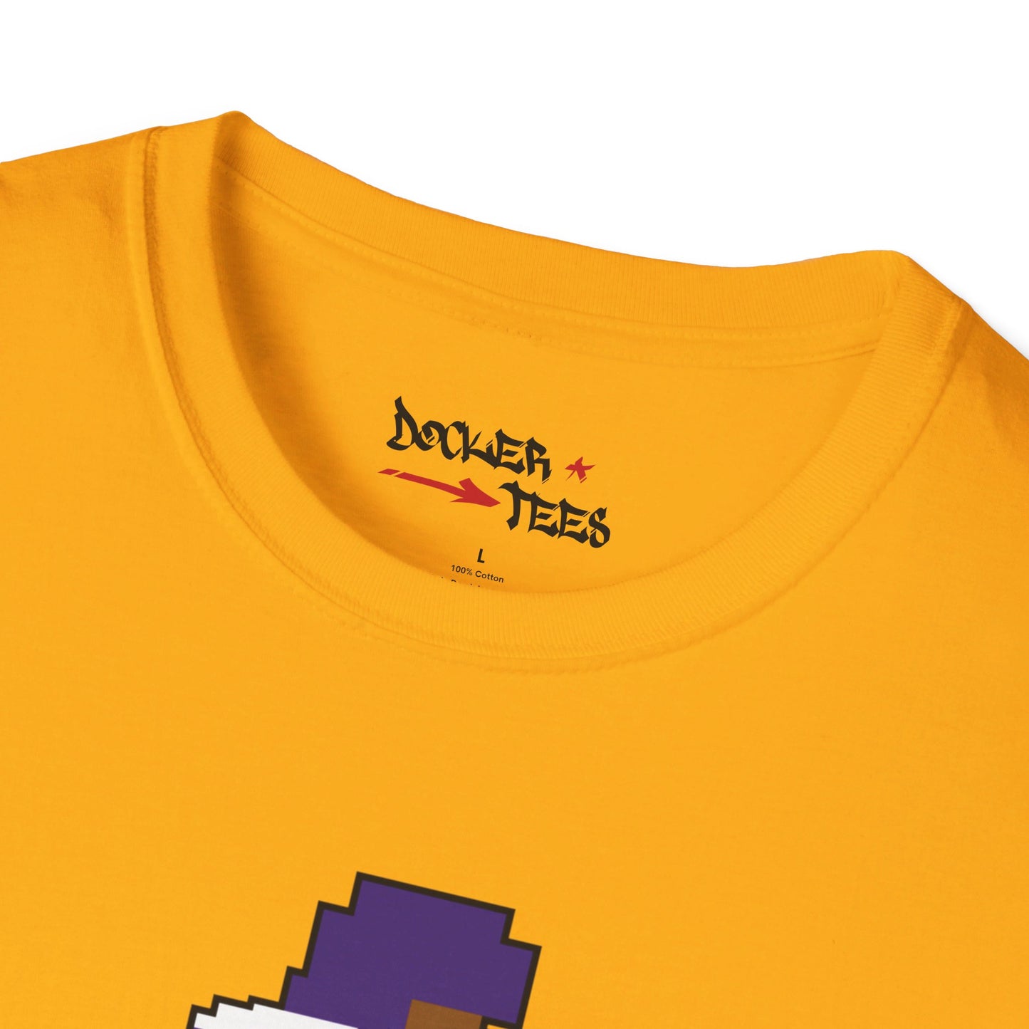 8-Bit Retro Minnesota Football Unisex Softstyle T-Shirt