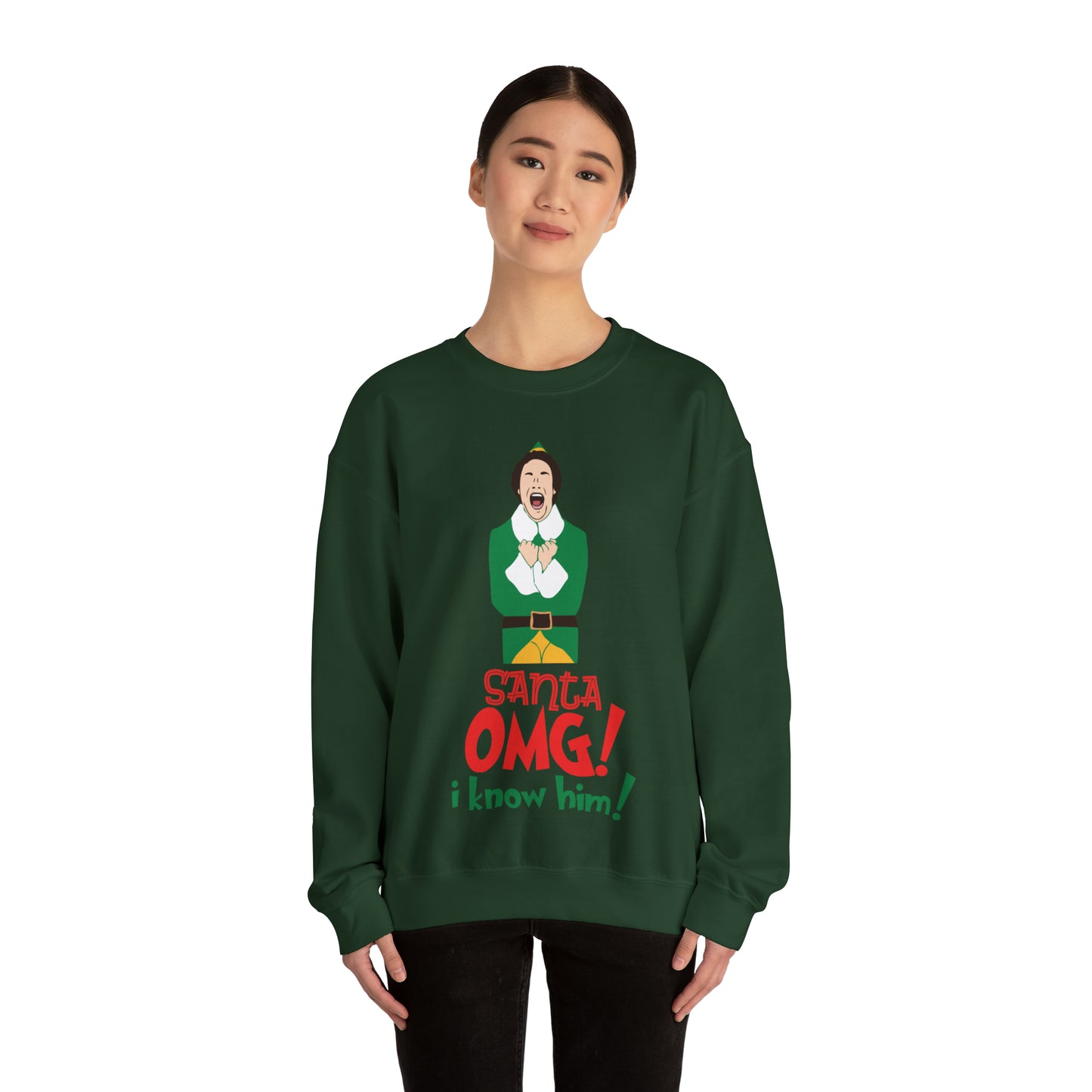 Elf - OMG Crewneck Sweatshirt