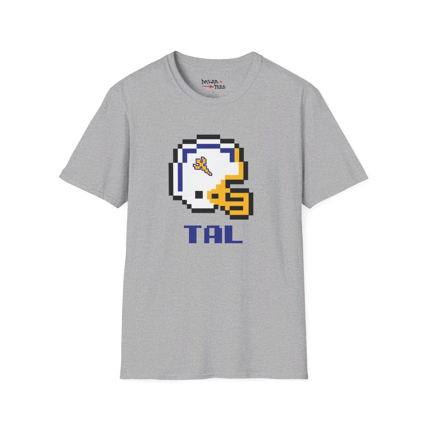 8-Bit Retro Tallmadge Helmet Unisex Softstyle T-Shirt