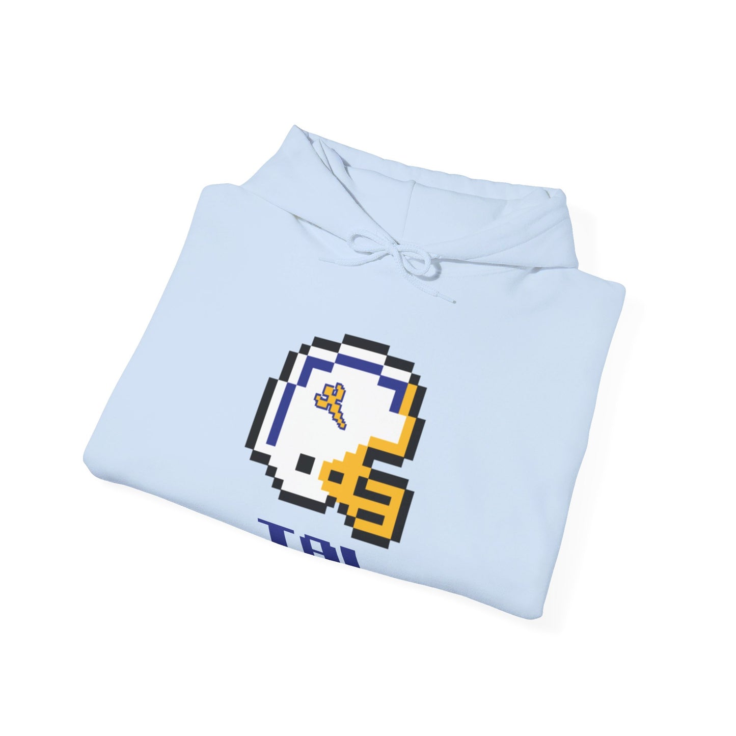 8-Bit Retro Tallmadge Helmet  Unisex Heavy Blend Hoodie