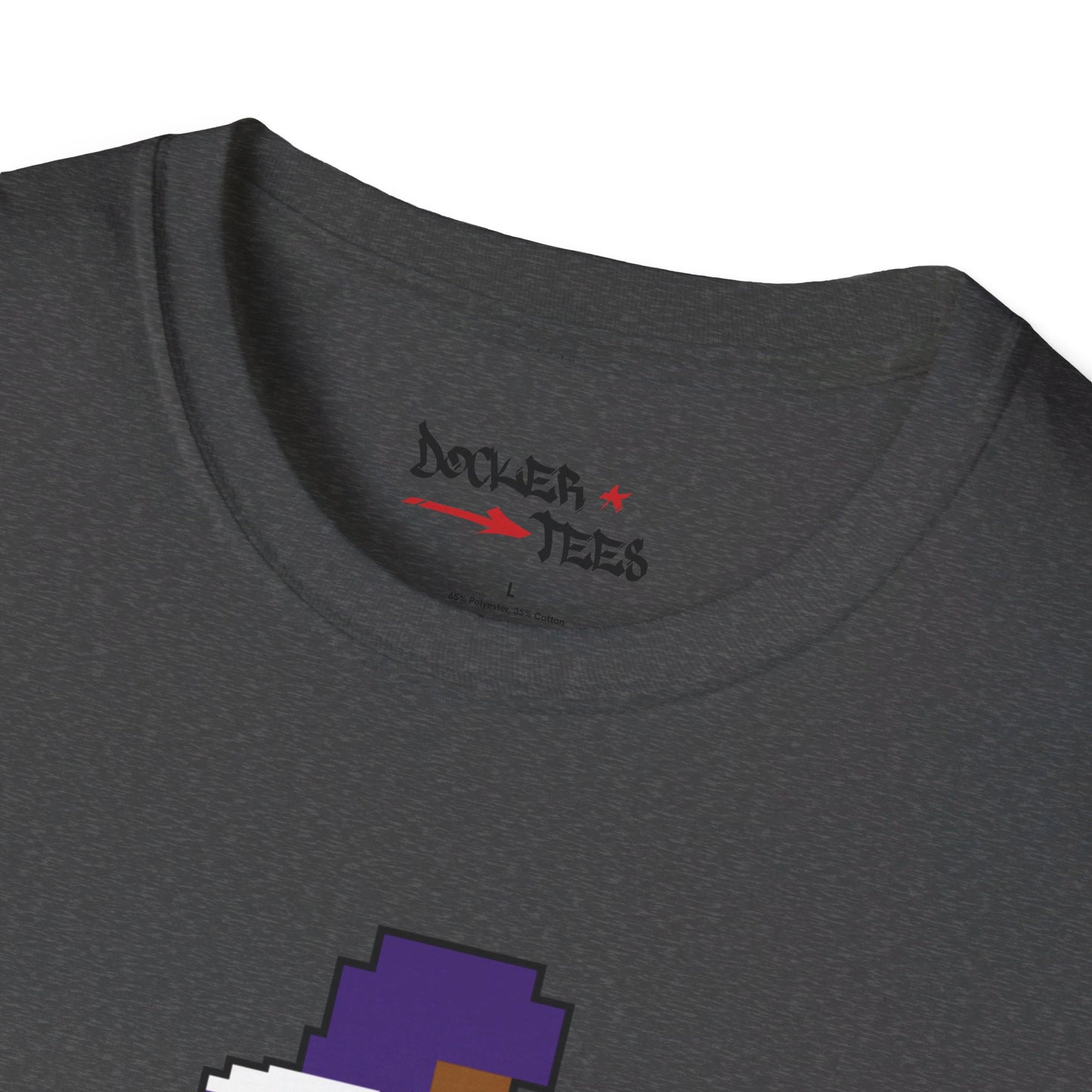 8-Bit Retro Minnesota Football Unisex Softstyle T-Shirt