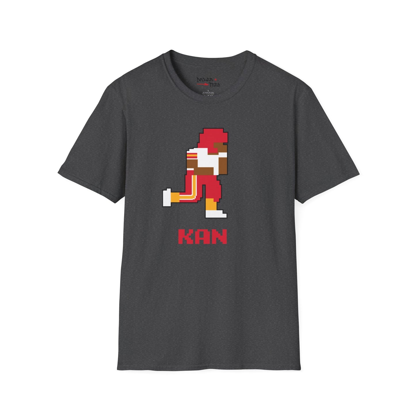 8-Bit Retro Kansas City Chiefs Unisex Softstyle T-Shirt