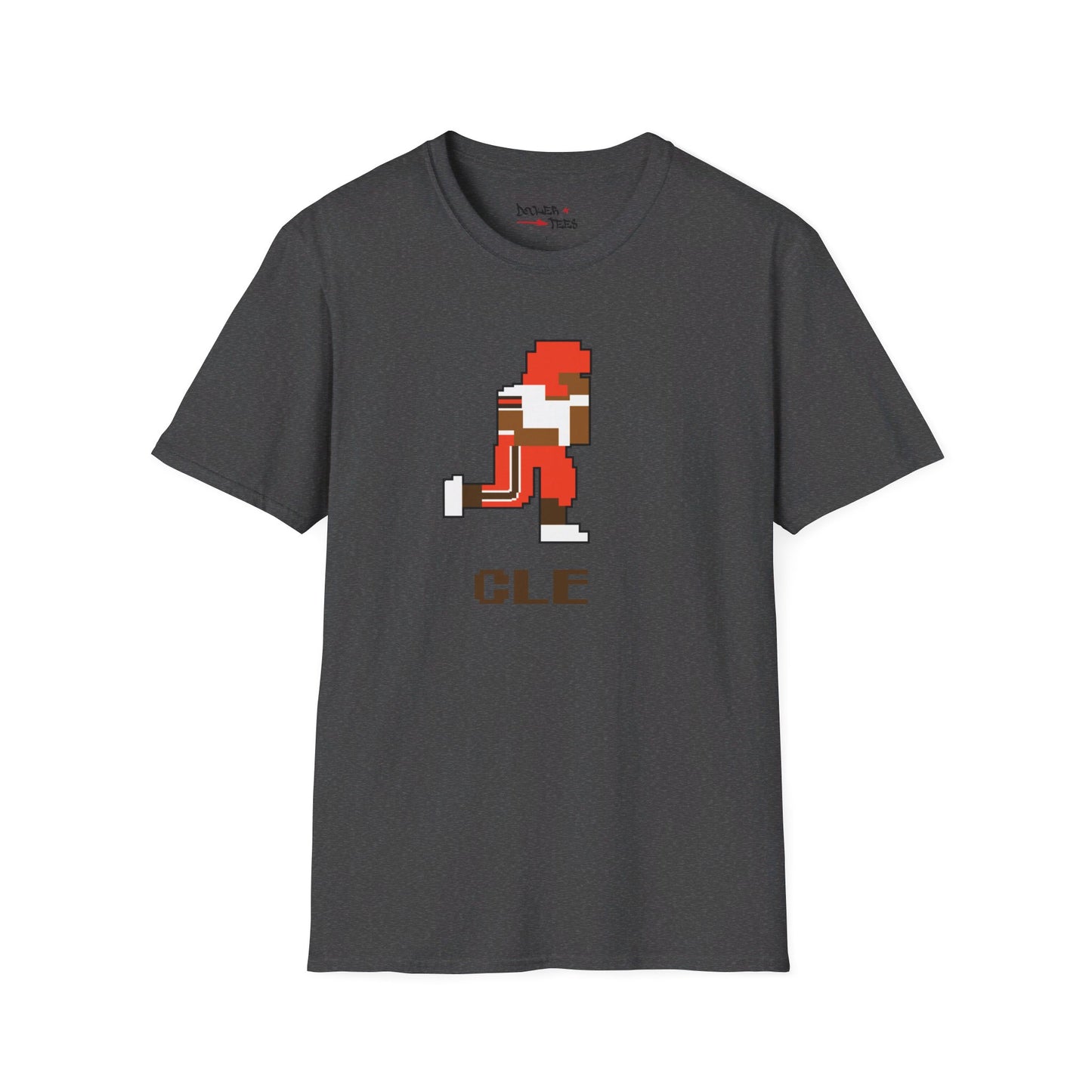 8-Bit Retro Cleveland Browns Unisex Softstyle T-Shirt