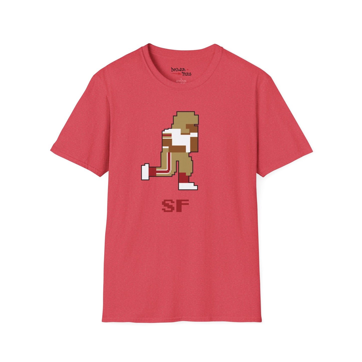 8-Bit Retro San Francisco 49ers Unisex Softstyle T-Shirt