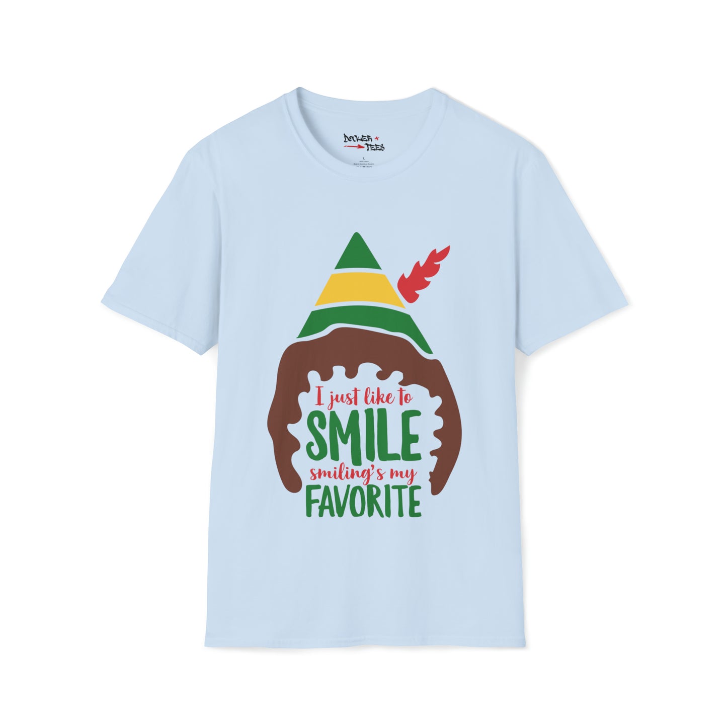 Elf - Smiling Is My Favorite T-Shirt