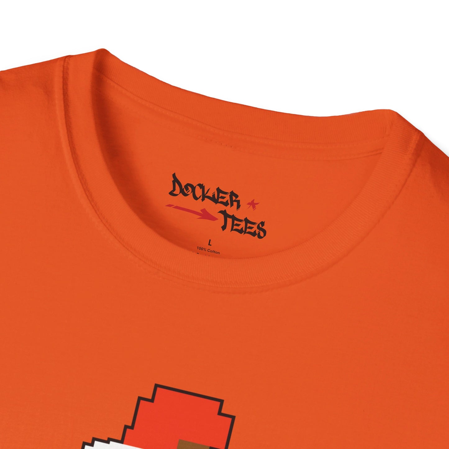 8-Bit Retro Cleveland Browns Unisex Softstyle T-Shirt