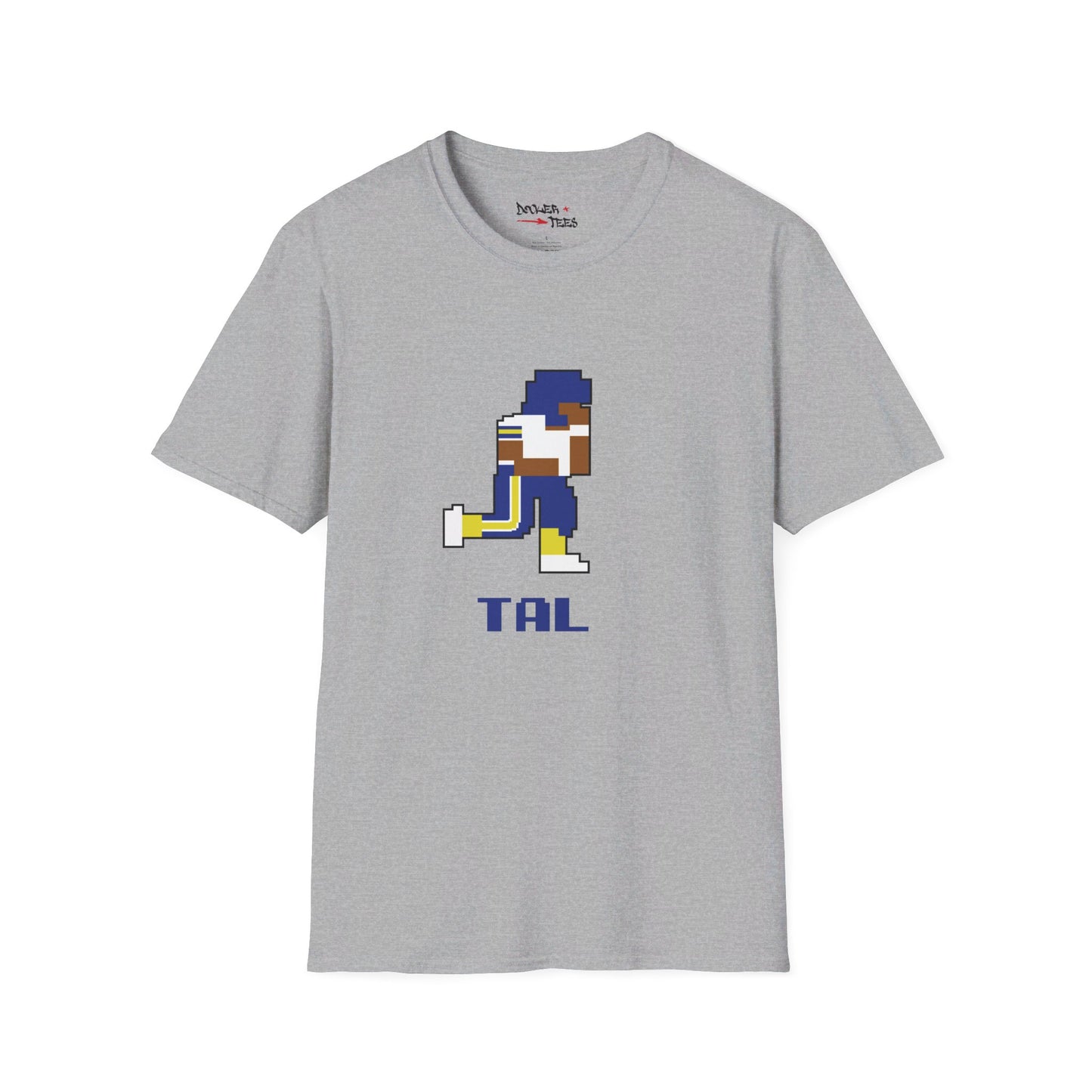 8-Bit Retro Tallmadge Football Unisex Softstyle T-Shirt