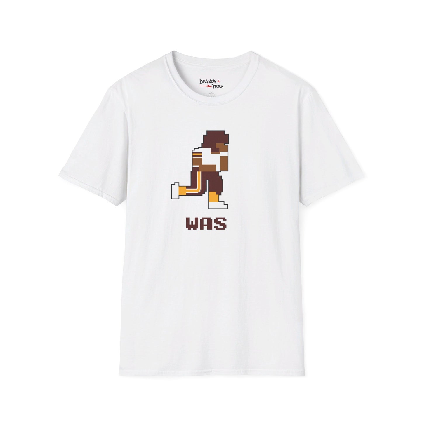 8-Bit Retro Washington Commanders Unisex Softstyle T-Shirt