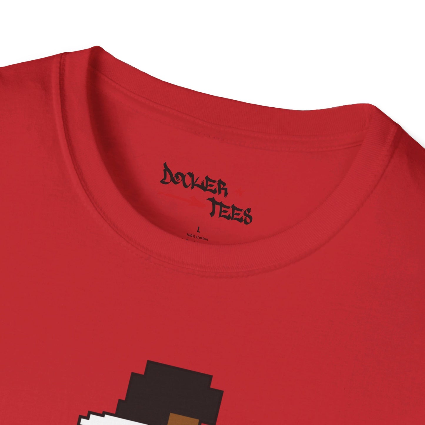 8-Bit Retro Atlanta Football Unisex Softstyle T-Shirt