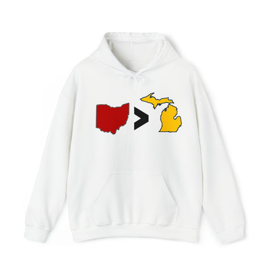 Ohio is Greater Than Michigan Hoodie